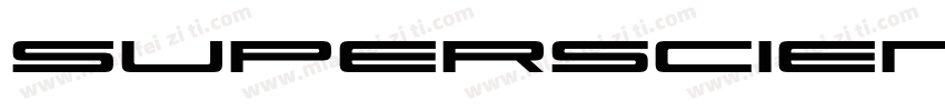 Superscience Regular Ultra Expanded字体转换